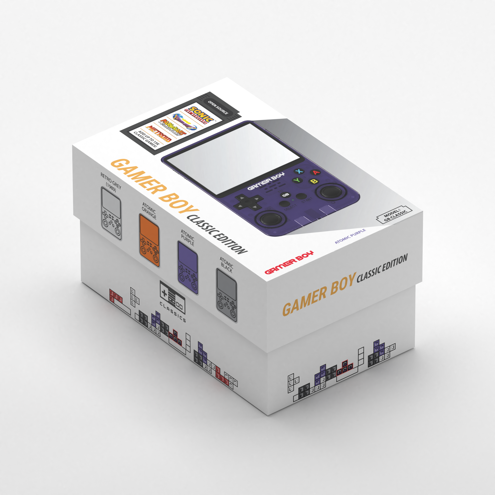 GAMER BOY đšī¸ Classic Edition (2024) - Atomic Purple